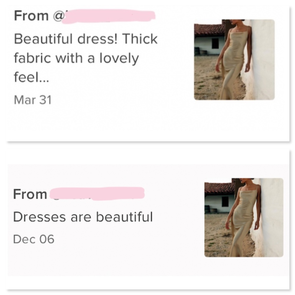 Gold or White Backless Satin Cami Long Slip Dress - Picture 11 of 16